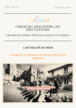 Couverture du journal Uvibes