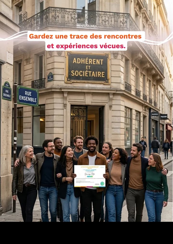 Passeport d'expérience — Lien Social & Ouverture aux Autres